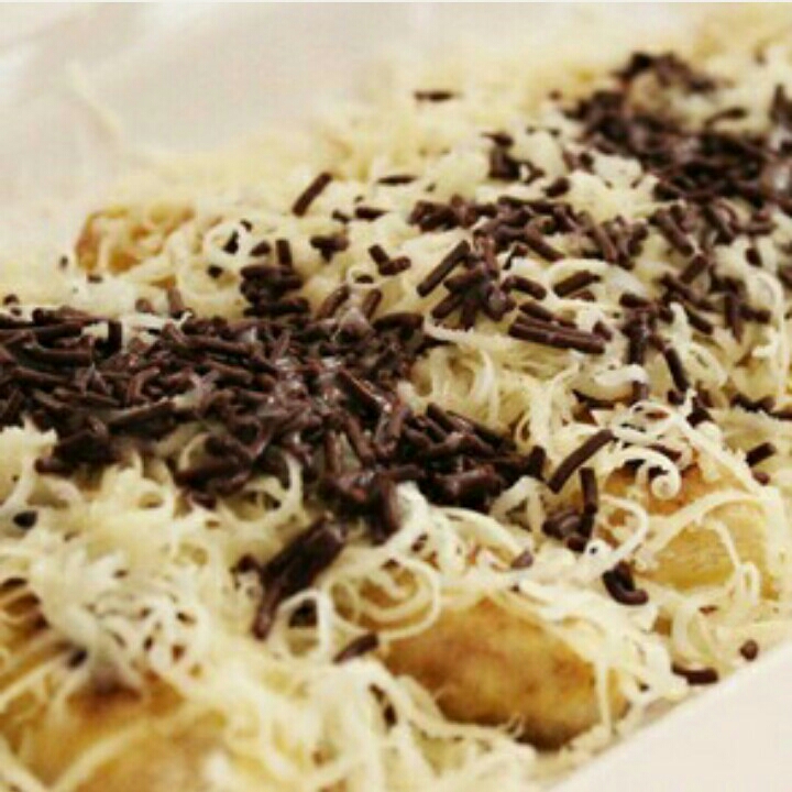 Pisang Cokelat Keju