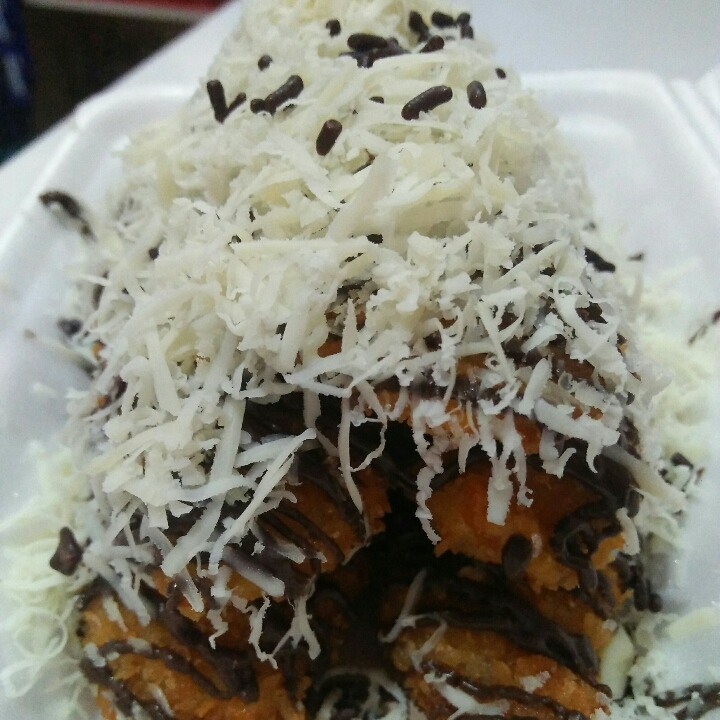 Pisang Coklat Crispy Keju Parut 2