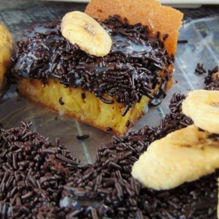 Pisang Coklat Kacang