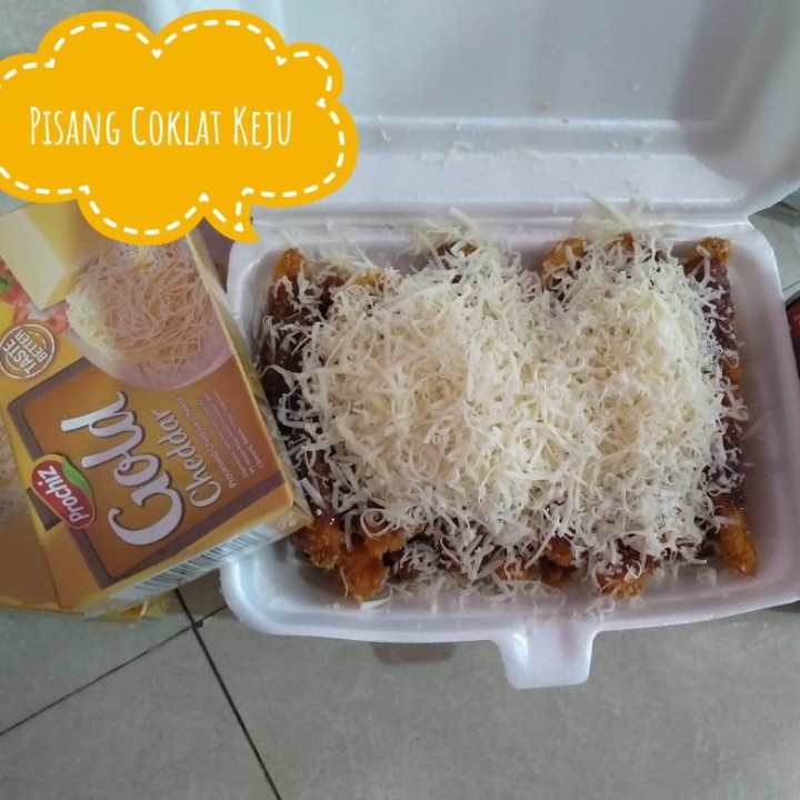 Pisang Coklat Keju