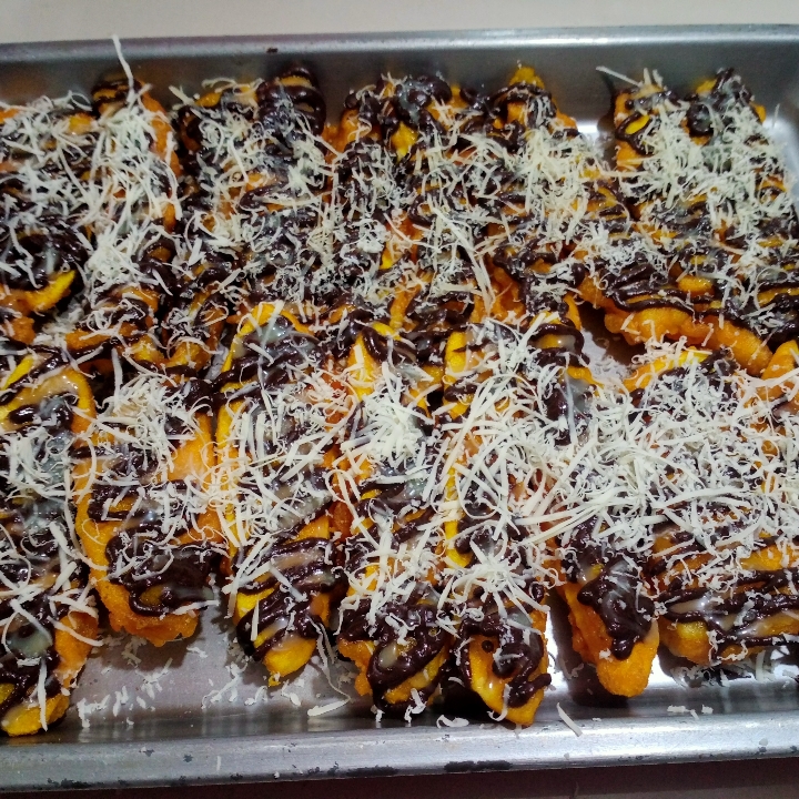 Pisang Coklat Keju