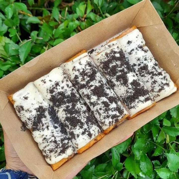 Pisang Coklat Lumer Rasa Vanila Oreo