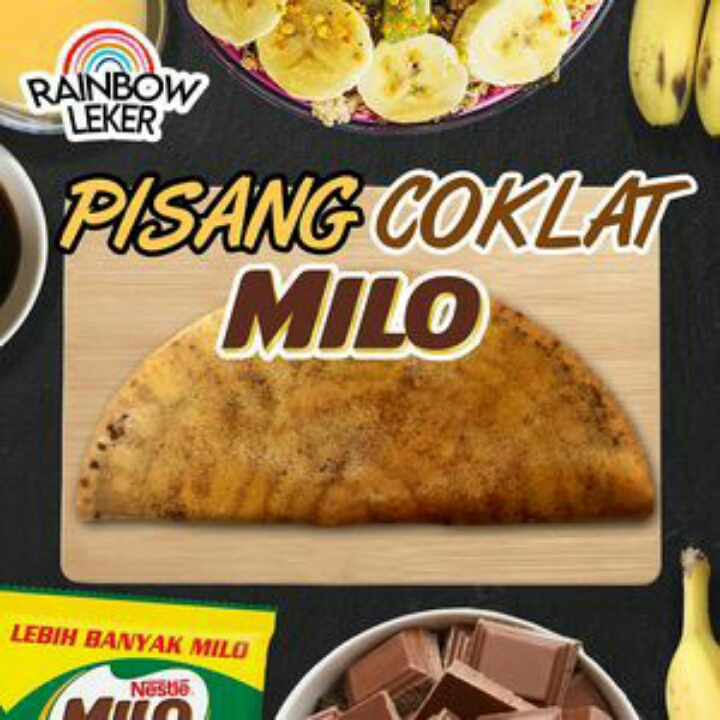 Pisang Coklat Milo