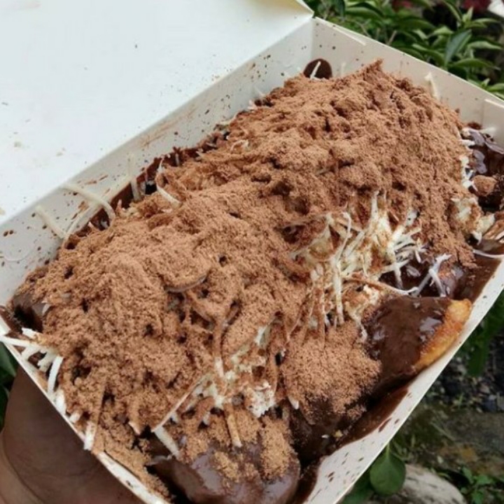 Pisang Crispy Keju Milo