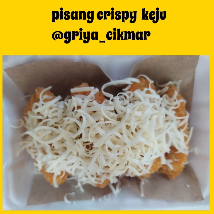 Pisang Crispy Keju