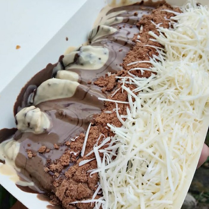 Pisang Crispy Coklat 1 Rasa