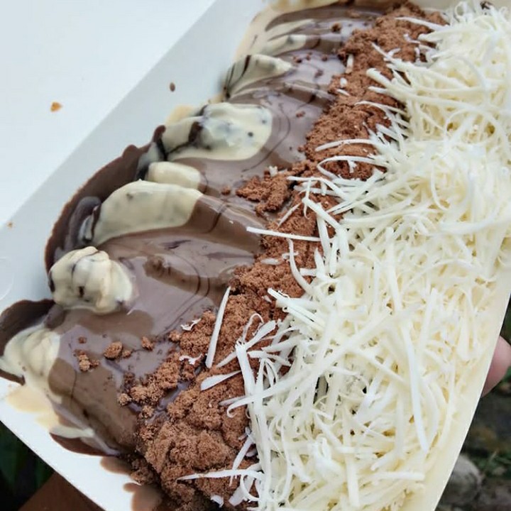 Pisang Crispy Coklat 2 Rasa