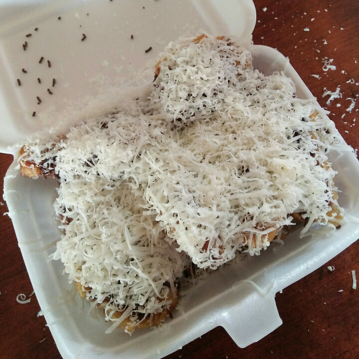 Pisang Crispy Coklat Keju