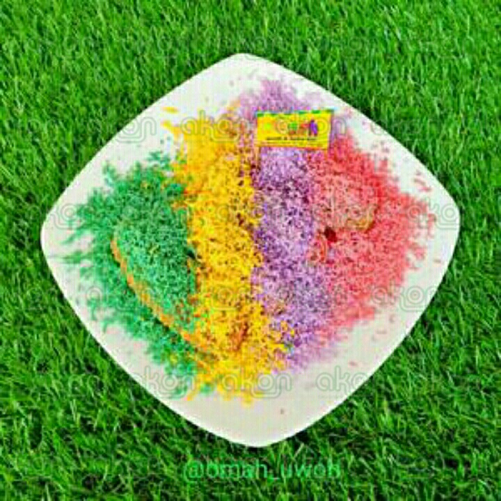 Pisang Crispy Rainbow