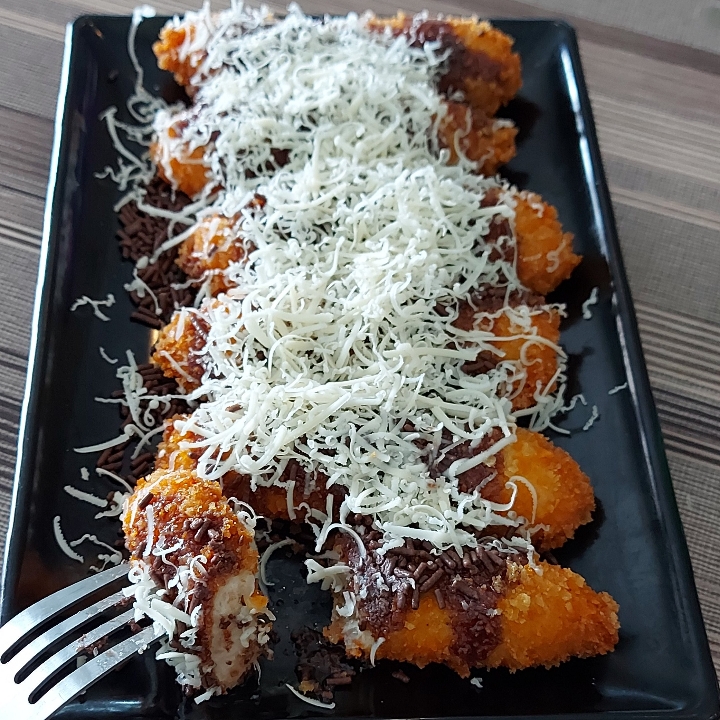 Pisang Bakar Coklat Keju