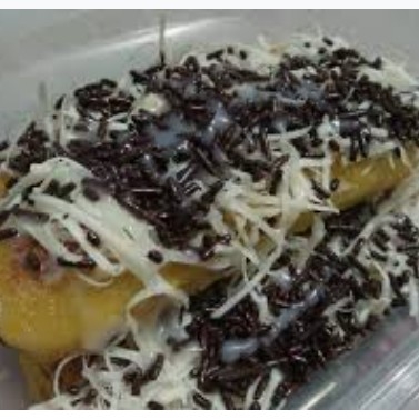 Pisang Goreng Crispy Coklat Keju