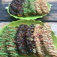 Pisang Goreng Lumer Toping Tiramisu-coklay-green Tea-capucino 3