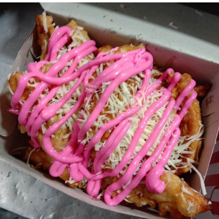 Pisang Goreng Strawbery