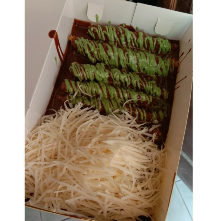 Pisang Greentea Keju