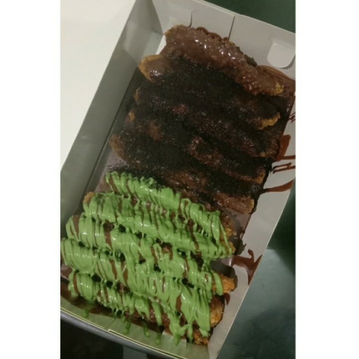 Pisang Greentea Oreo