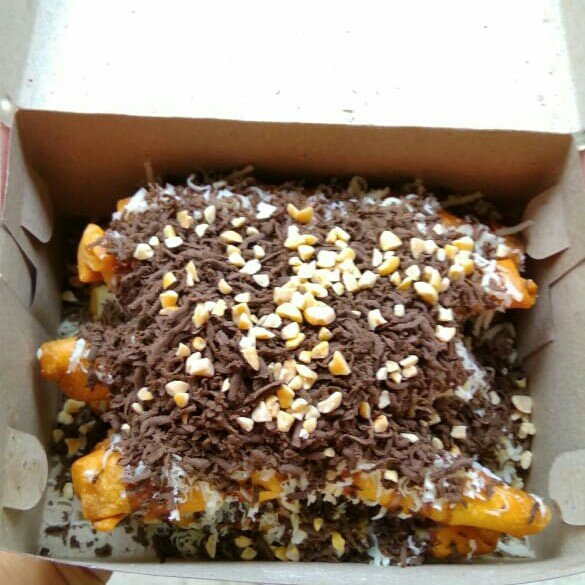 Pisang Keju Coklat Kacang