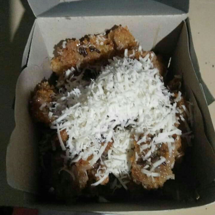 Pisang Keju Coklat Krispy