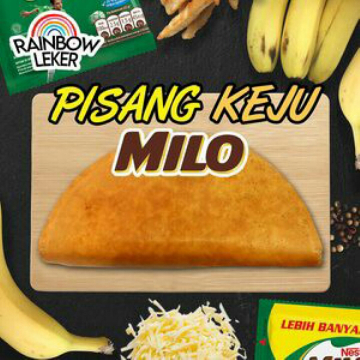 Pisang Keju Milo