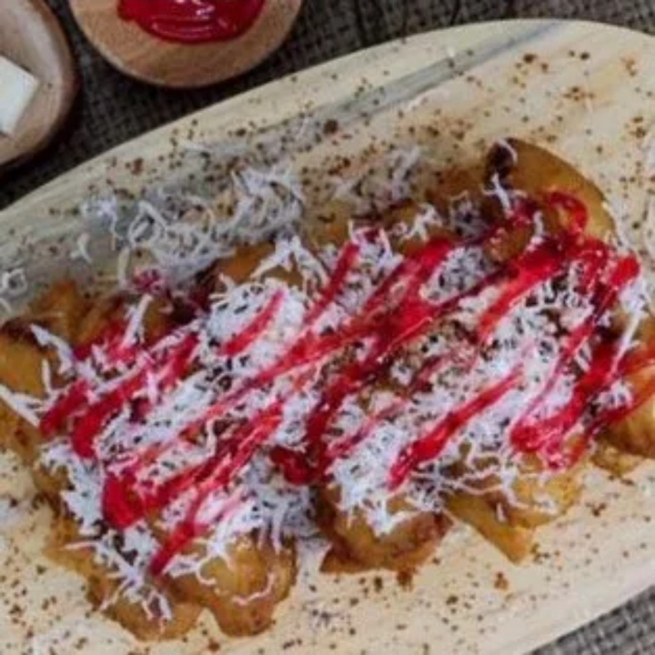 Pisang Keju Strawberry 