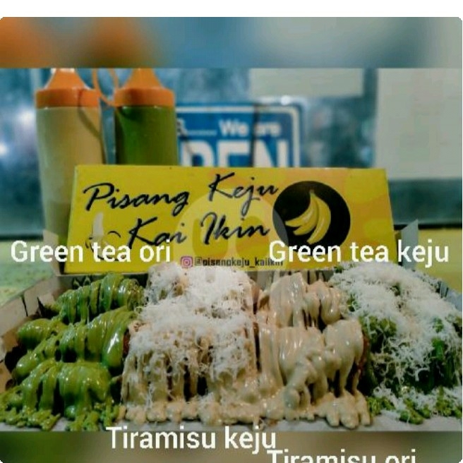 Pisang Keju Tiramisu Keju