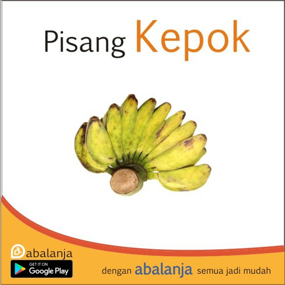 Pisang Kepok 1 Sisir