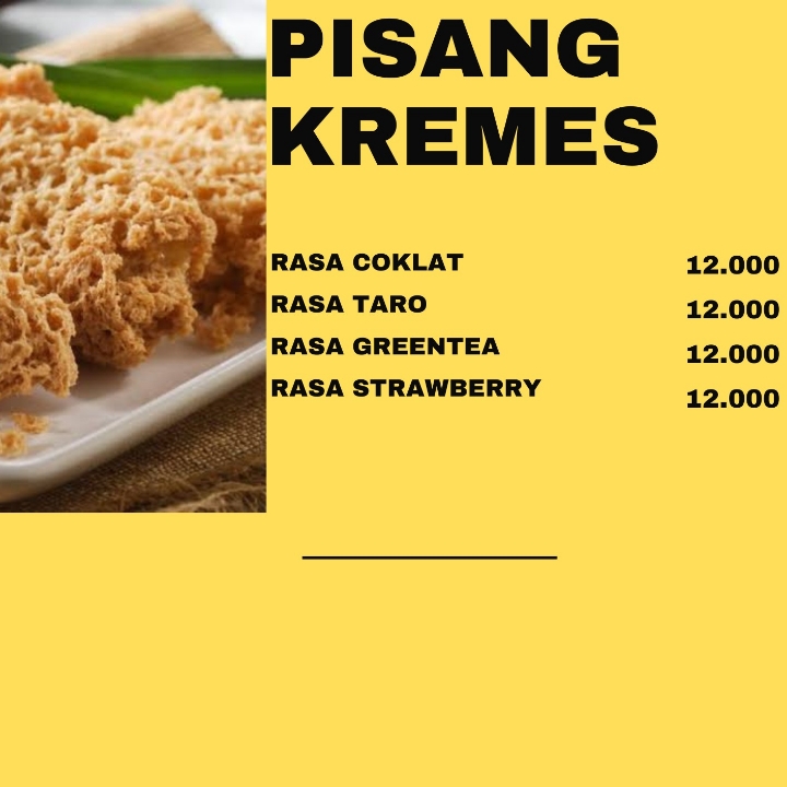 Pisang Kremes