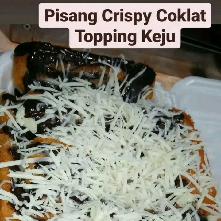 Pisang Krispy Coklat Keju