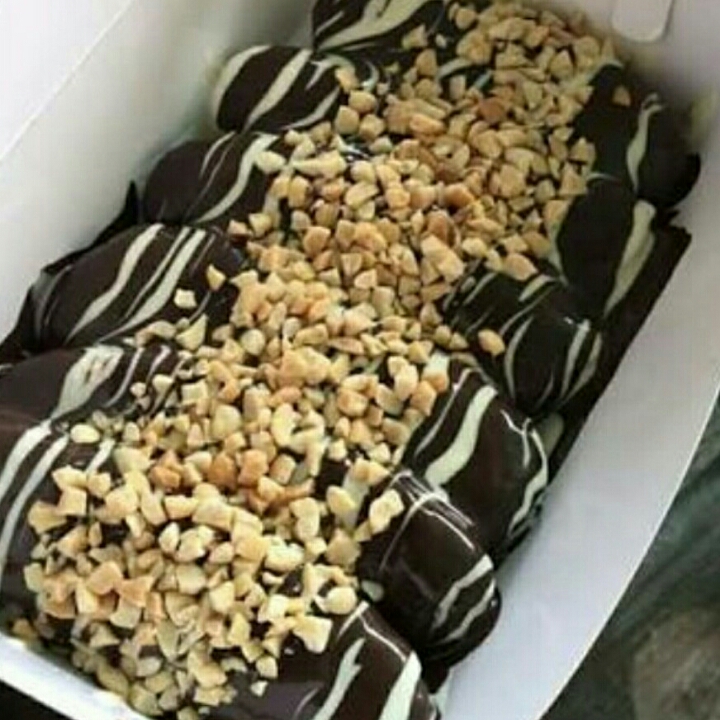 Pisang Krispi Lumer Coklat 