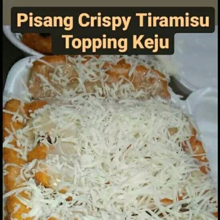 Pisang Krispy Tiramisu Keju