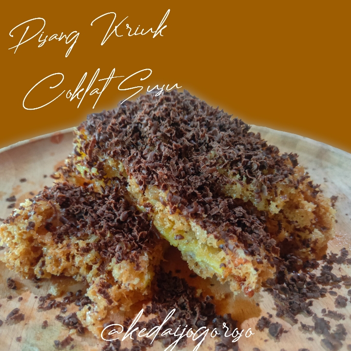 Pisang Kriuk Susu Keju