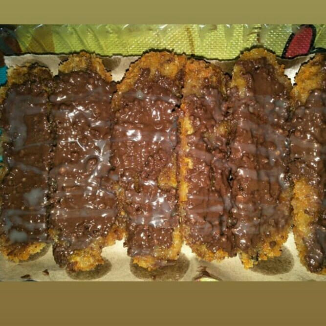 Pisang Lumer Chocomaltine