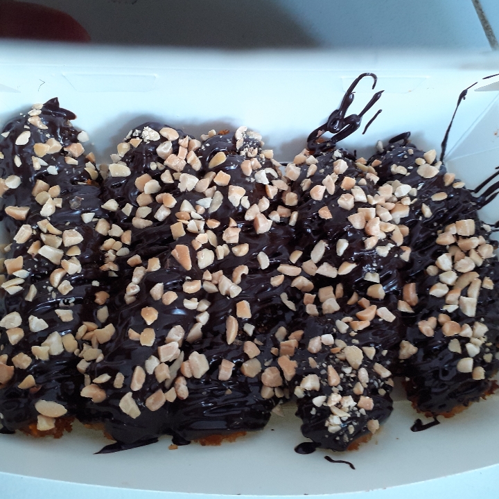 Pisang Lumer Cokelat Kacang 