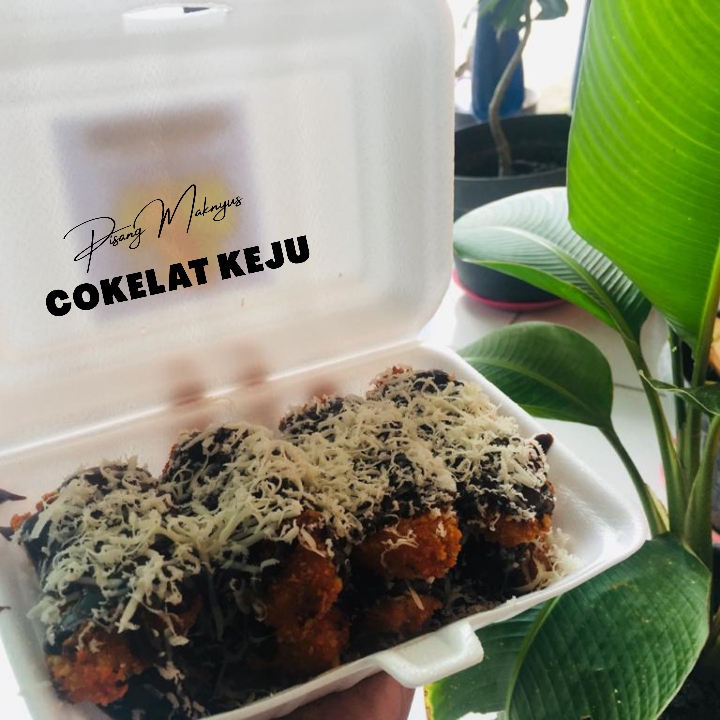 Pisang MAKNYUSSS Coklat Keju