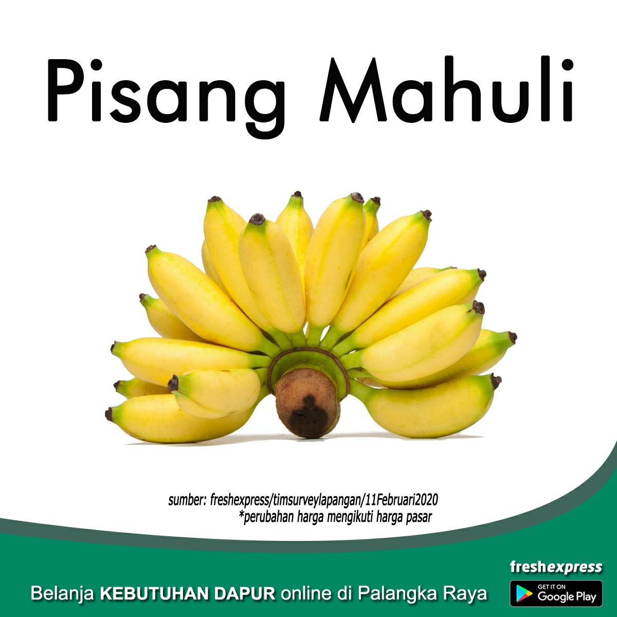 Pisang Mahuli 1 Kg