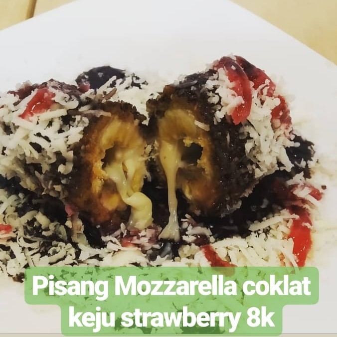 Pisang Mozzarella Coklat Keju Strawberry