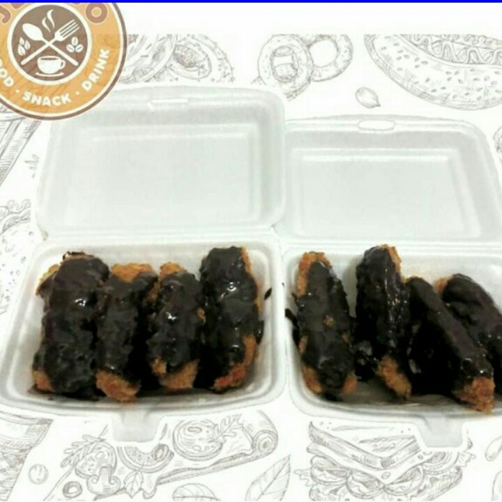 Pisang Nagget Coklat