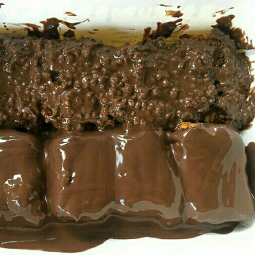 Pisang Nugget Chocolate Mix Huzelnut Topping Chocomaltin