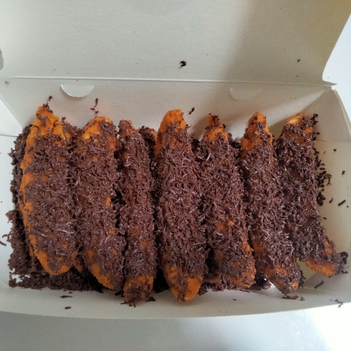 Pisang Nugget Coklat