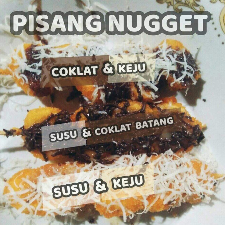 Pisang Nugget Coklat