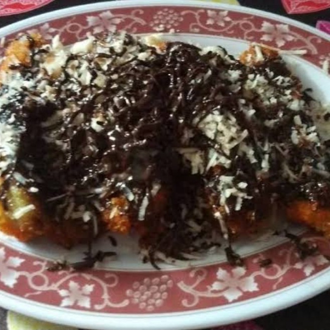 Pisang Nugget Coklat