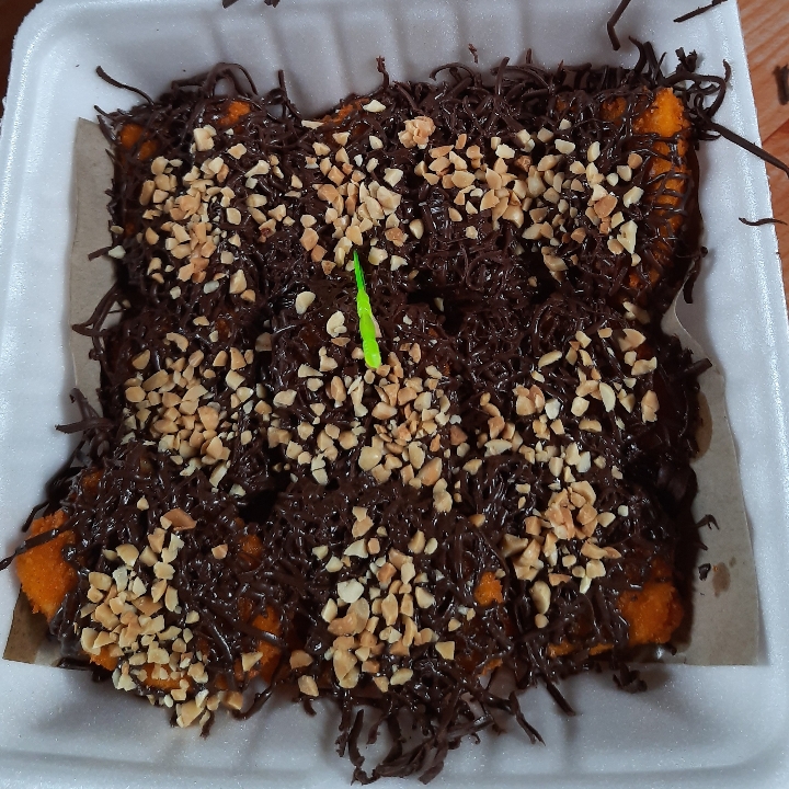 Pisang Nugget Coklat Kacang