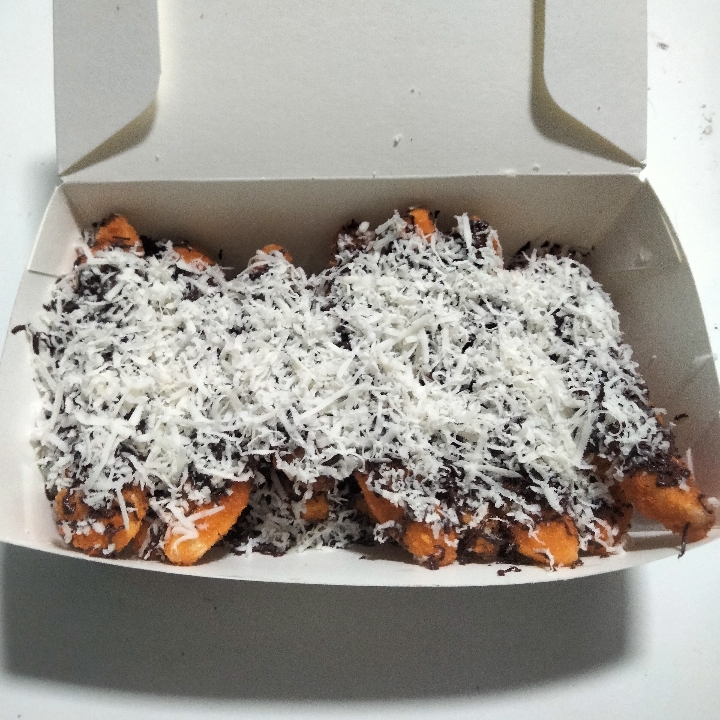 Pisang Nugget Coklat Keju 