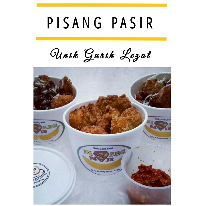 Pisang Pasir Coklat Keju