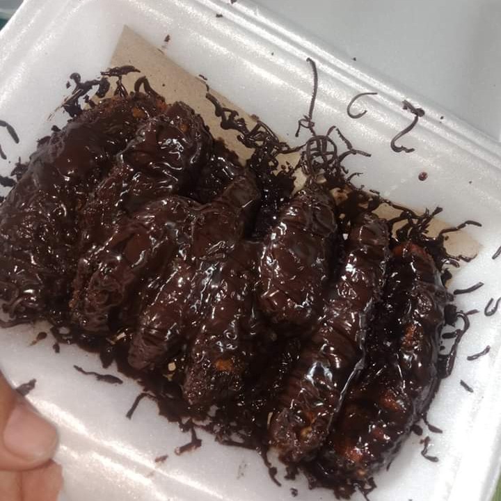 Pisang Pasir Lumer Mini Coklat