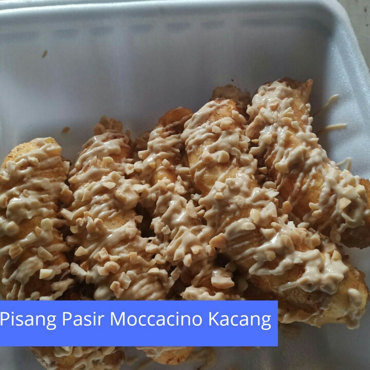 Pisang Pasir Moccacino Kacang