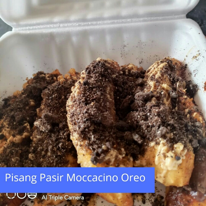 Pisang Pasir Moccacino Oreo