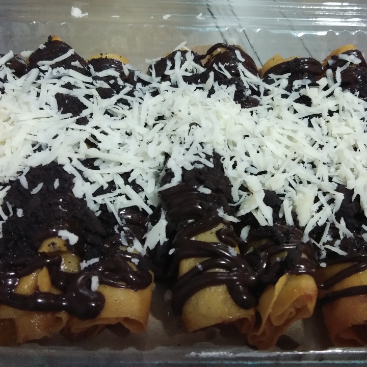 Pisang Roll Coklat Keju 