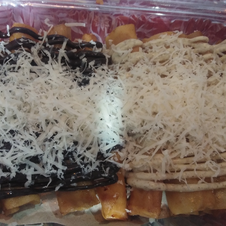 Pisang Roll Tiramisu Coklat Keju