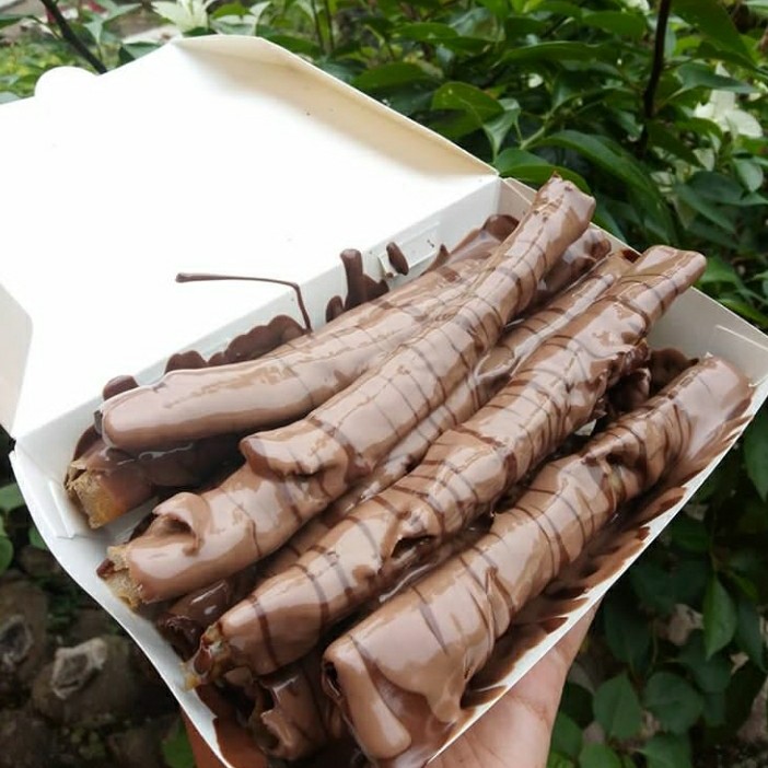 Pisang Rolls Coklat 1 Rasa