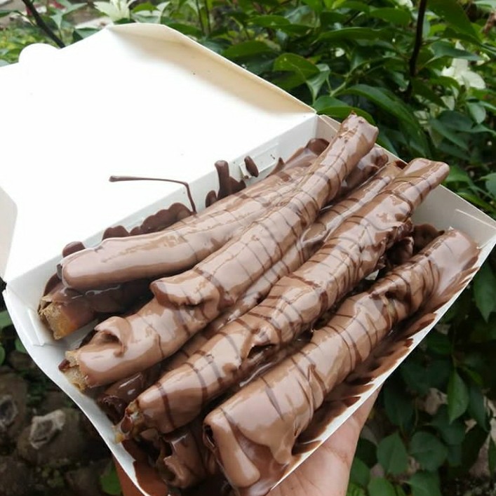 Pisang Rolls Coklat 3 Rasa